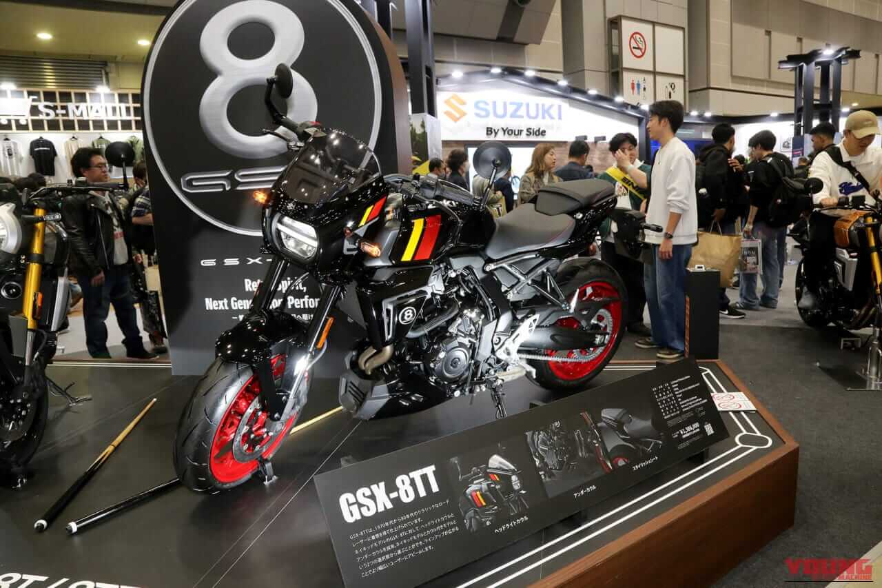 |国内未発売のSV-7GXにGSR-1000R、1月リリースのGSX-8T/8TT。スズキブースは今季注目マシン満載!【東京モーターサイクルショー振り返り】