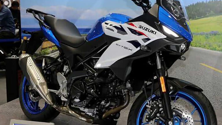 国内未発売のSV-7GXにGSR-1000R、1月リリースのGSX-8T/8TT。スズキブースは今季注目マシン満載!【東京モーターサイクルショー振り返り】