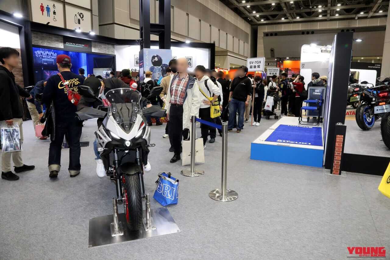 |国内未発売のSV-7GXにGSR-1000R、1月リリースのGSX-8T/8TT。スズキブースは今季注目マシン満載!【東京モーターサイクルショー振り返り】