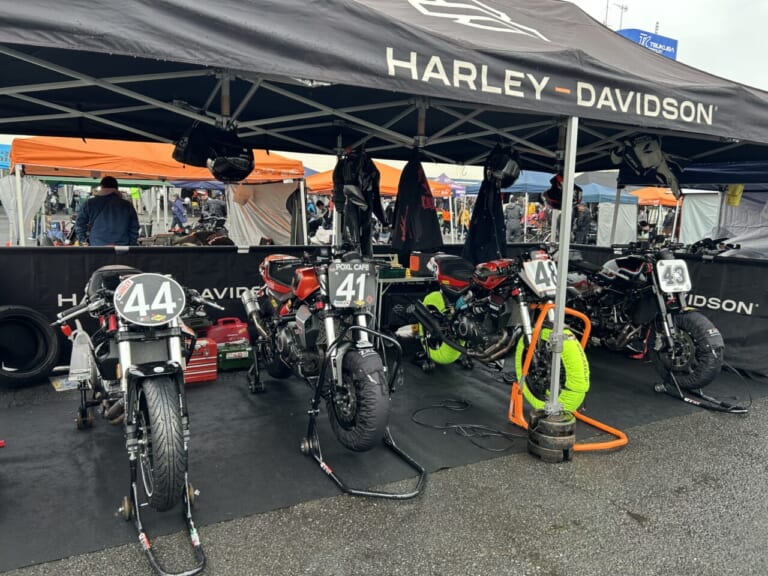 ハーレーダビッドソン｜X350｜レース｜ハーレーX350が雨のレースを制し2連覇! MCFAJクラブマンロードレース2025最終戦を振り返る