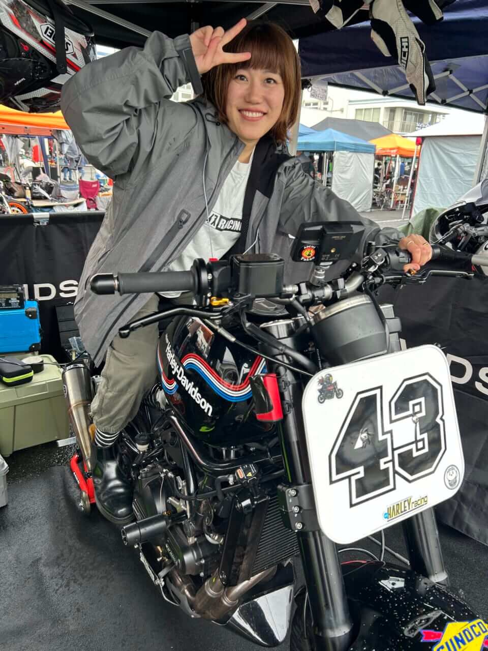 ハーレーダビッドソン｜X500｜レース｜ハーレーX350が雨のレースを制し2連覇! MCFAJクラブマンロードレース2025最終戦を振り返る