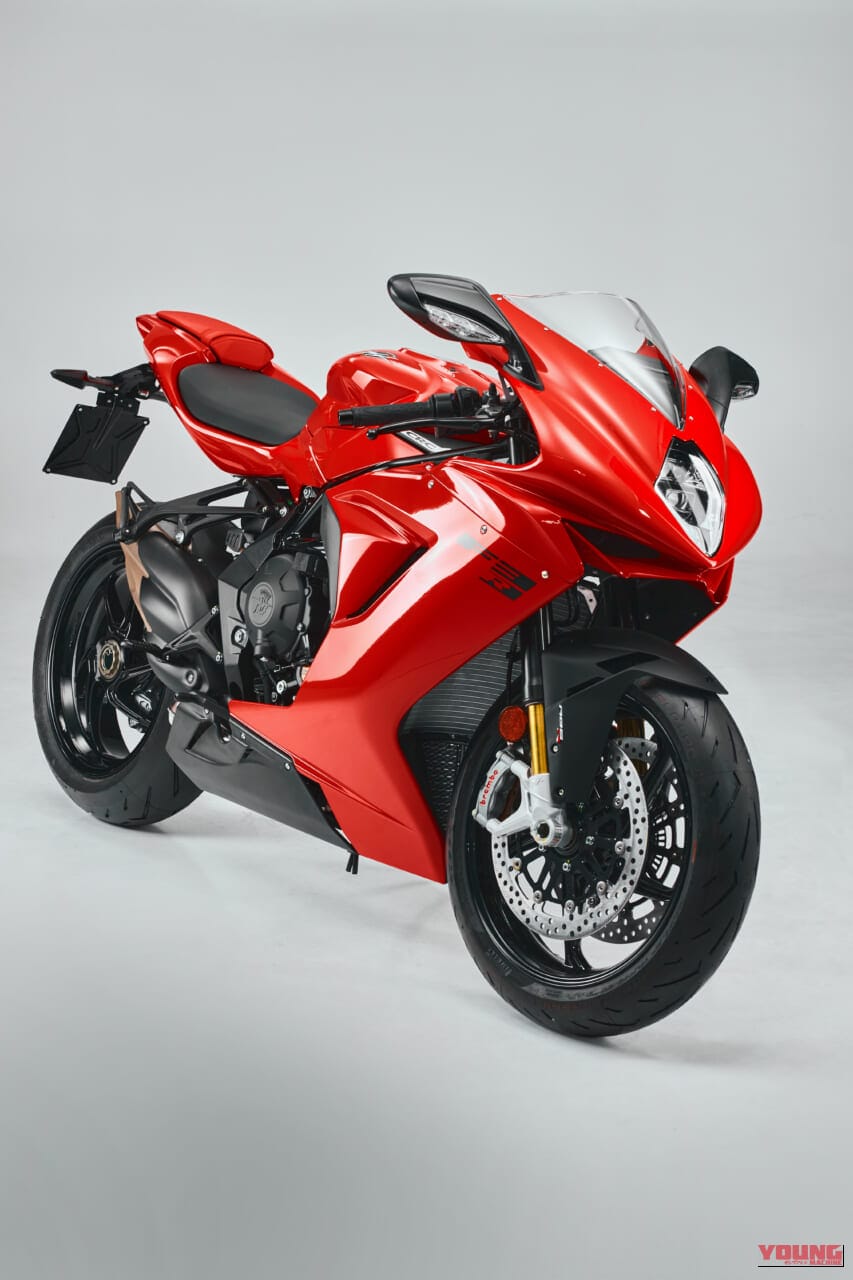 MV AGUSTA F3 R｜走る芸術品が約65万円も安く! MVアグスタ F3 Rは憧れの片持ちスイングアームも、最高峰の電子制御も全部乗せで超絶コスパに【海外】
