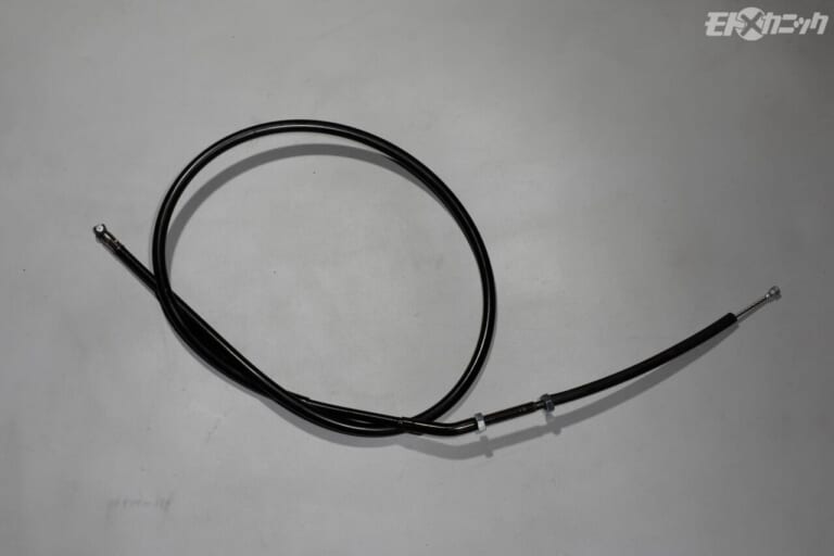丸中洋行｜NTB規格部品｜クラッチケーブル｜金具形状や細部までノーマルにこだわって開発されたNSR250R用ケーブルの実力を専門店で検証