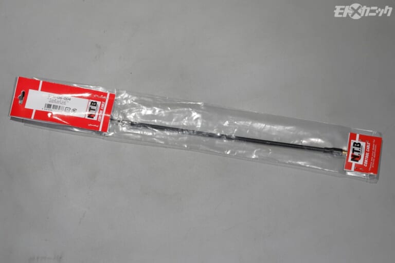 丸中洋行｜NTB規格部品｜スターターケーブル｜金具形状や細部までノーマルにこだわって開発されたNSR250R用ケーブルの実力を専門店で検証