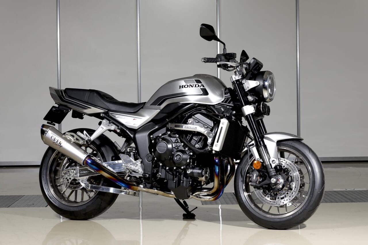 OVER Racing｜東京モーターサイクルショー｜CB1000F｜[CB1000Fカスタム]オーヴァーレーシングプロジェクツが仕上げたジェントルでスポーティなカスタム車