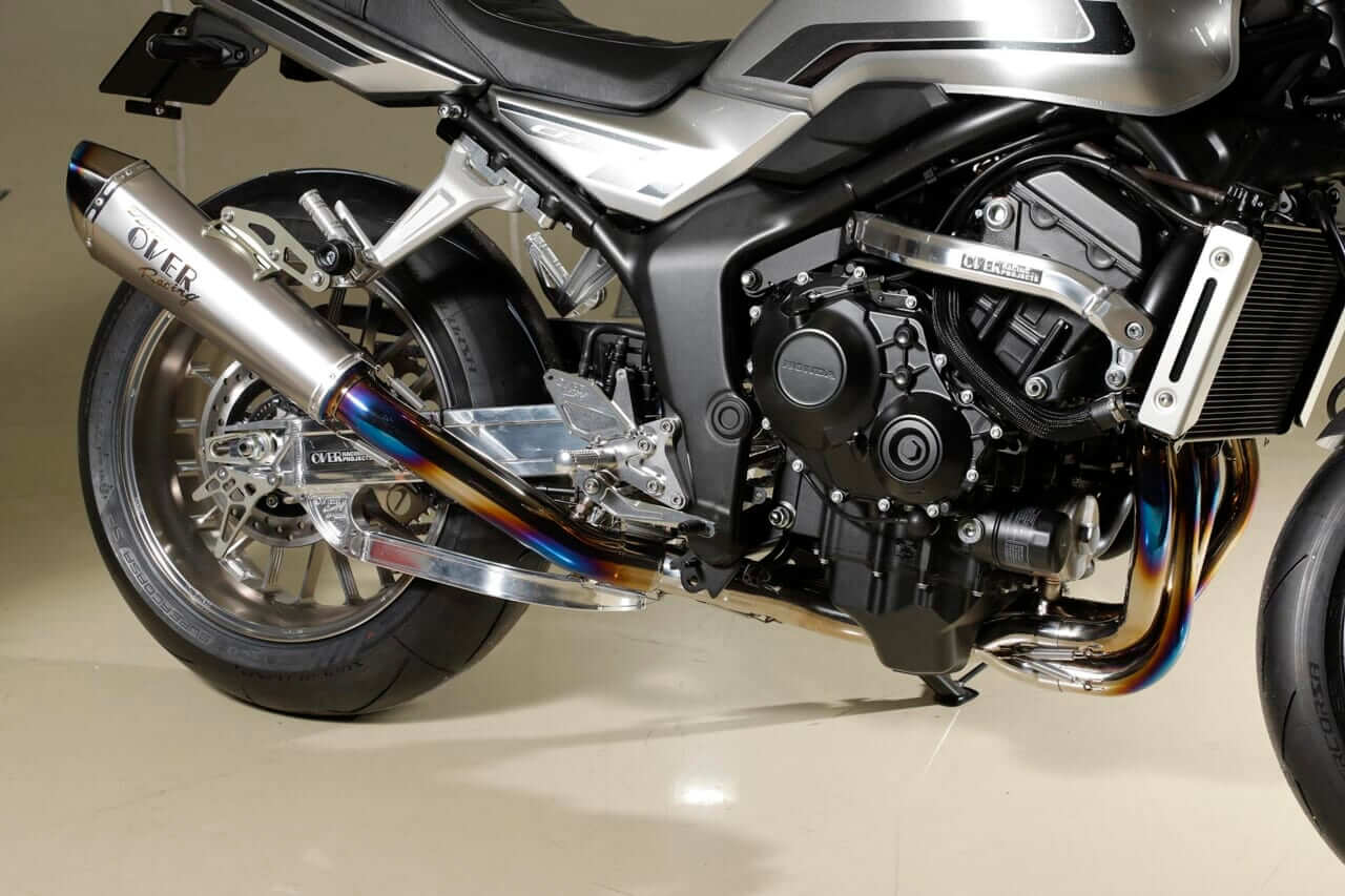 OVER Racing｜CB1000F｜マフラー｜[CB1000Fカスタム]オーヴァーレーシングプロジェクツが仕上げたジェントルでスポーティなカスタム車