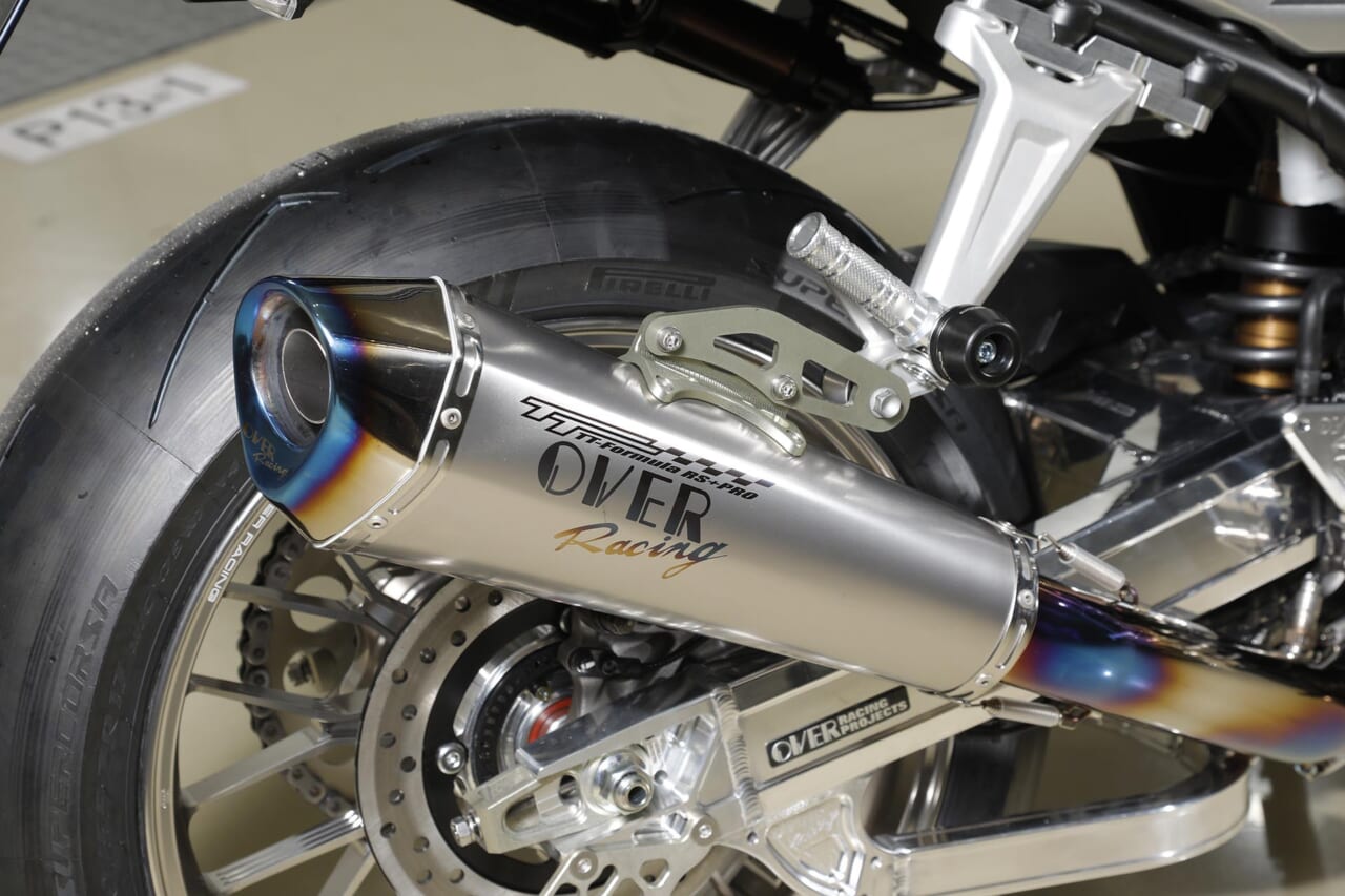 OVER Racing｜CB1000F｜マフラー｜[CB1000Fカスタム]オーヴァーレーシングプロジェクツが仕上げたジェントルでスポーティなカスタム車