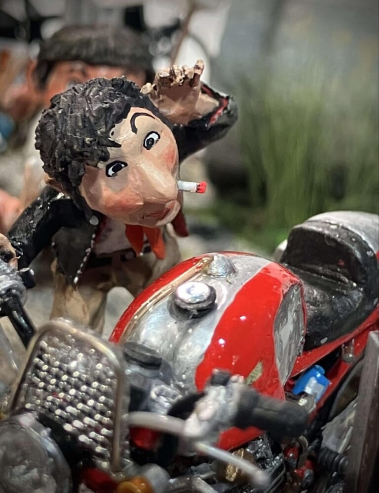 伝説のレーサーから名市販車まで。アレンジと作り込みが魅力のミニチュアバイク「“55mm”の夢の世界」展開催|伝説のレーサーから名市販車まで。アレンジと作り込みが魅力のミニチュアバイク「“55mm”の夢の世界」展開催