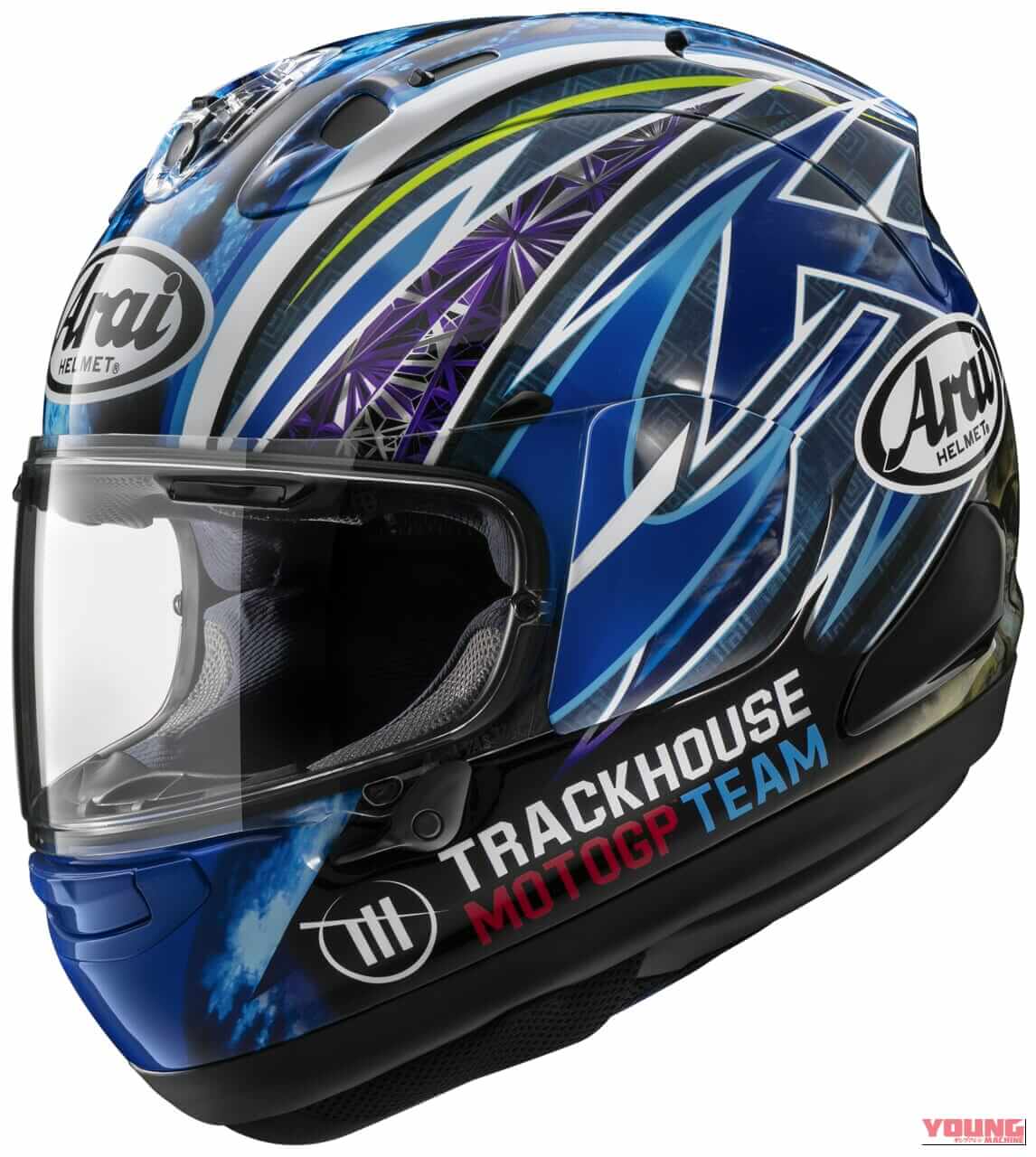 Arai RX-7X OGURA TRACKHOUSE｜アライ RX-7X 小椋藍レプリカ「OGURA TRACKHOUSE」登場！発売日や価格、限定販売情報をチェック