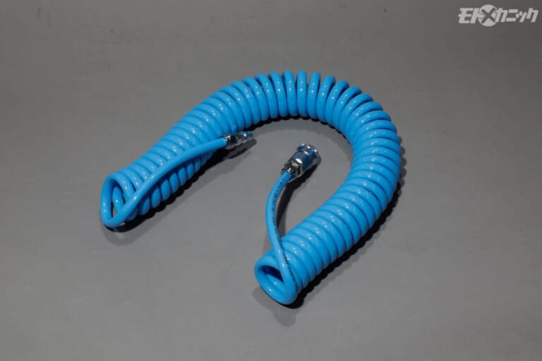 ストレート｜エアーホース φ6.5mm×10mm×7m 15-482｜バイクいじり用にガレージにあったら便利な工具×12選＜ストレート＞