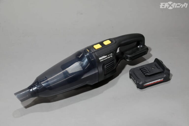 ストレート｜コードレスバキュームクリーナー18V[バッテリー・充電器付き]17-3300｜バイクいじり用にガレージにあったら便利な工具×12選＜ストレート＞