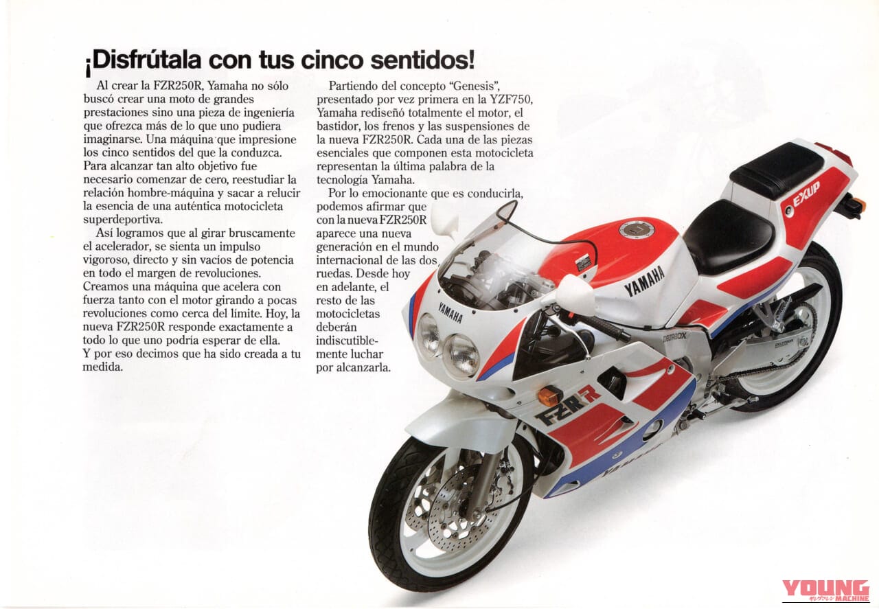 |あのキング・ケニーが惚れた4スト250スポーツ、ヤマハ FZR250&FZR250R【柏 秀樹の昭和〜平成 カタログ蔵出しコラム Vol.30】