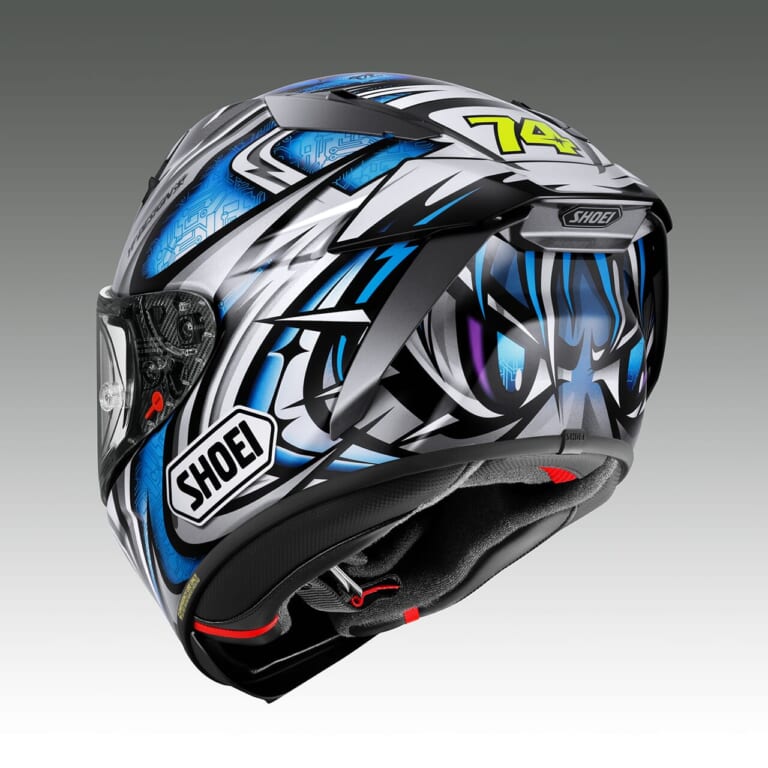 X-Fifteen DAIJIRO｜加藤大治郎選手レプリカ最新モデルがSHOEI「X-Fifteen」に登場！カラースキームはシルバー×ブルー