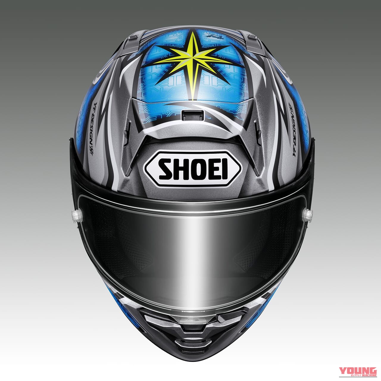 X-Fifteen DAIJIRO｜加藤大治郎選手レプリカ最新モデルがSHOEI「X-Fifteen」に登場！カラースキームはシルバー×ブルー