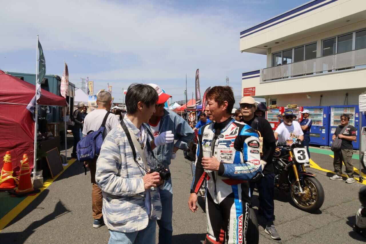 ｜鈴鹿8耐でスペンサーを抑えた武石伸也が2000ccターボのハーレーで筑波サーキット激走!