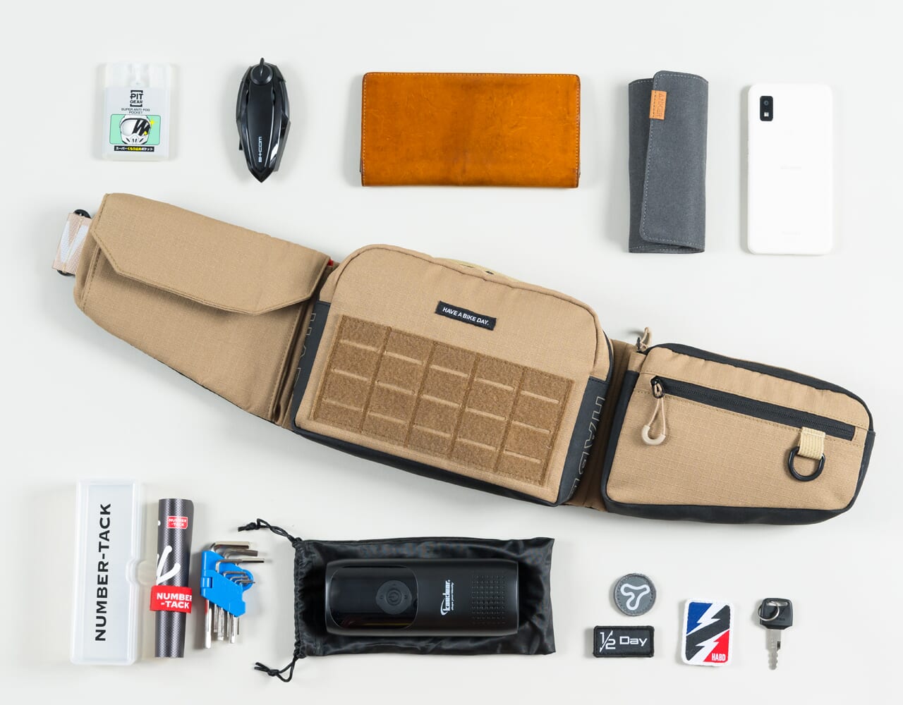 ハーフデイツーリングウエスト｜【話題必至の新作爆誕！！】「HAVE A BAIKE DAY.加藤ノブキ」モデルの『ハーフデイツーリングウエスト』がタナックスから登場！!〈TANAX公式〉