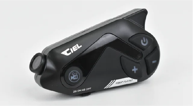 CIEL_T50｜ボタンひとつで即、録画！カメラ一体型インカム登場！CIEL「T50」がMakuakeで先行予約開始