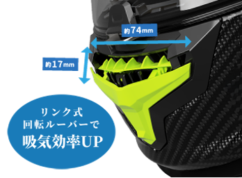 A-FORCE RR 12K|サーキット走行可!超軽量ドライカーボンヘルメット『A-FORCE RR 12K』。内装パッド「3D Air Tech」装備で夏でも快適だ!