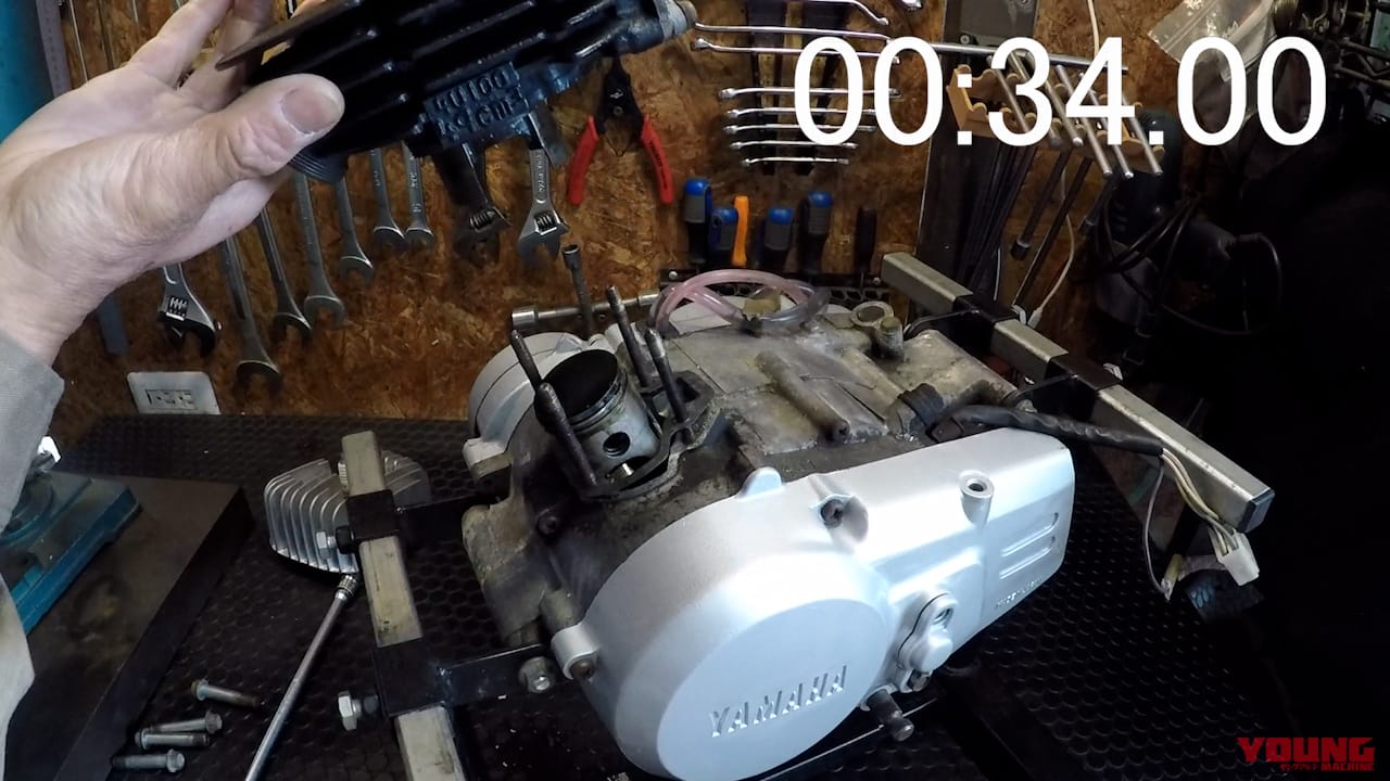 YAMAHA Pocke|【衝撃の34秒】ボルト4本でピストン到達!? 昭和の「空冷2スト」が最強のメカニック養成教材だった理由