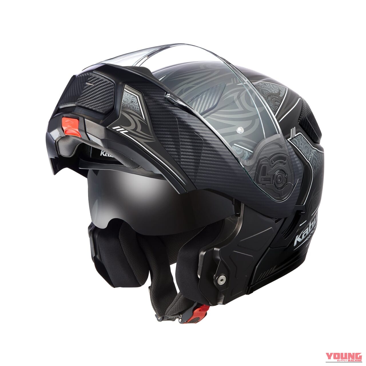 オージーケーカブト｜RYUKI NOTRA｜2026年｜走りの軌跡を刻む新グラフィック! カブト「RYUKI NOTRA」2026年4月下旬に4万9500円で発売