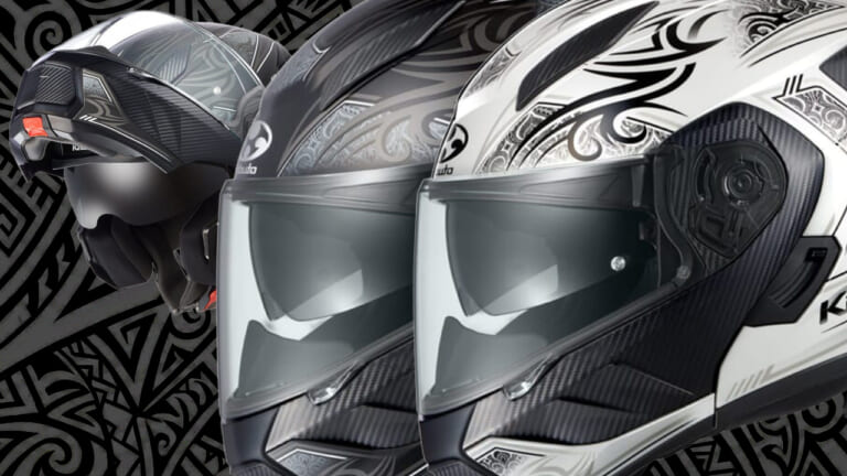 走りの軌跡を刻む新グラフィック! カブト「RYUKI NOTRA」2026年4月下旬に4万9500円で発売