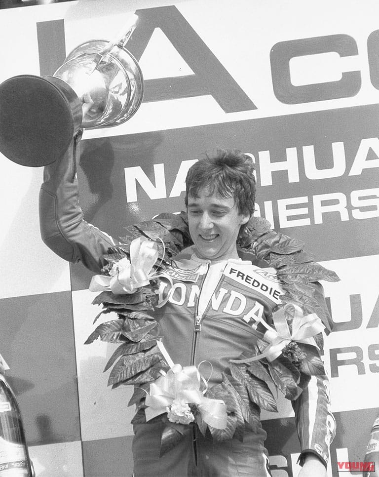 フレディ・スペンサー｜「まるで虎だね」フレディ・スペンサーの伝説と、自ら語る伝説の愛機・CB750Fデイトナレーサーの凄さ