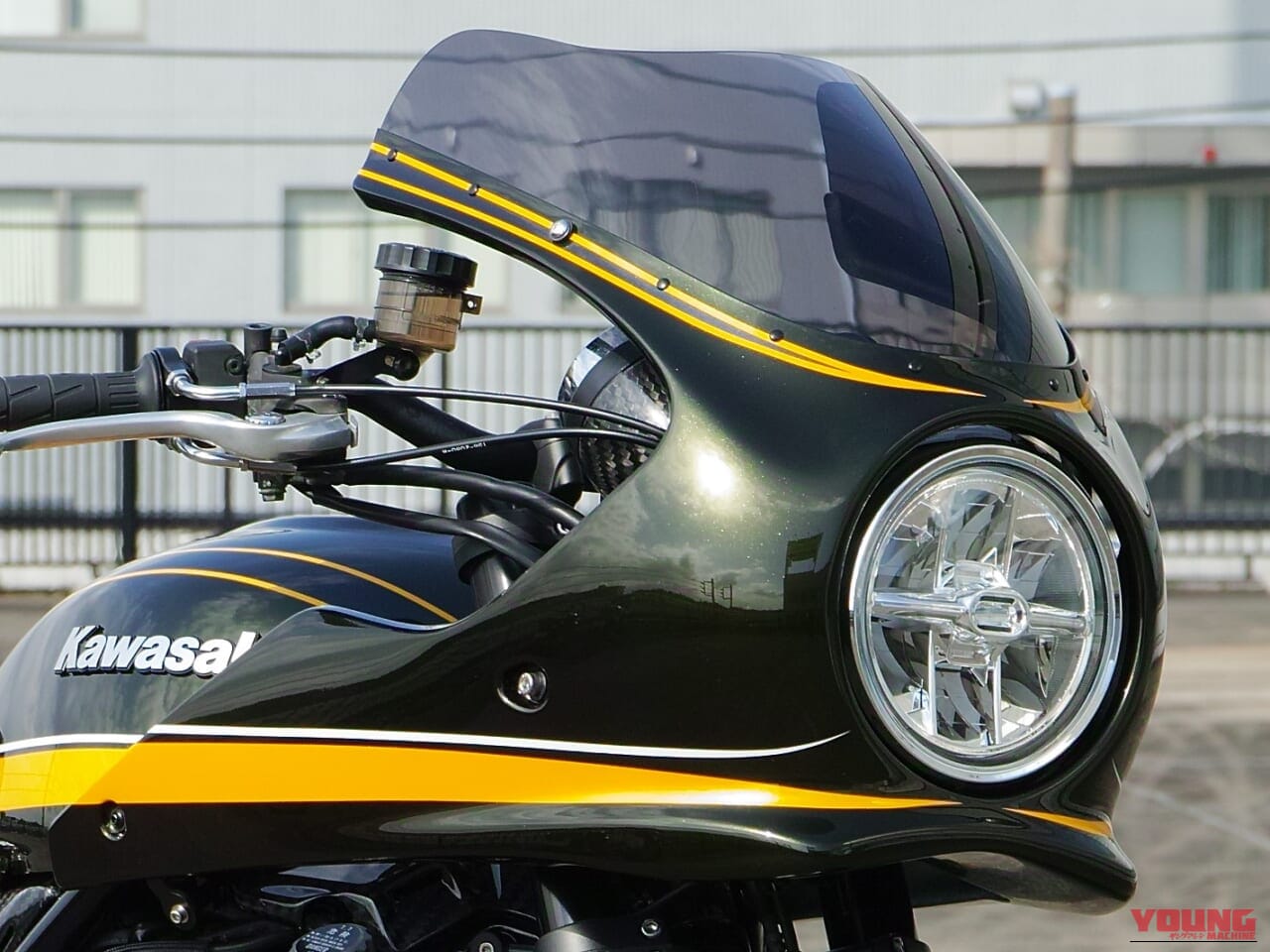 ナップス｜Z900RS カフェレーサーカウルキット Type-2｜2026年｜Z900RSをカフェレーサースタイルに変えるFRPカウルキット＋チタンマフラー! アメリカンドリーム×ナップスが限定販売開始