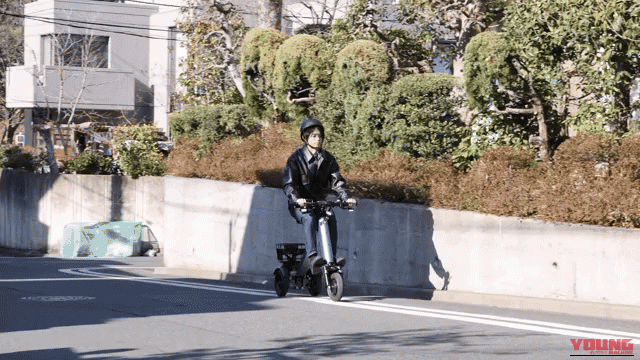 福田国際株式会社 SWIFT HORSE K3｜驚異の縦型収納でマンションでもOK。免許不要で坂道もグングン登れる、カーブも安心な電動トライクが先行販売中【3輪バイク:SWIFT HORSE K3】