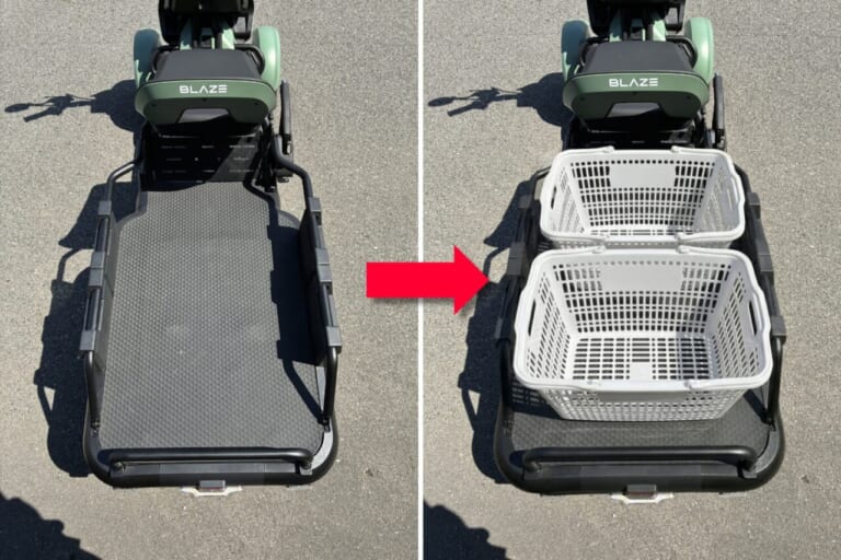 BLAZE e-CARGO|カゴ2個分の荷物も余裕で坂道もスイスイ! 免許不要の4輪モビリティ「ブレイズe-CARGO」があればで毎日のスーパー通いが圧倒的に楽しくなる【新型特定原付】