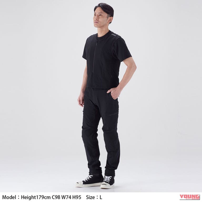 TAICHI T-SABE｜【RSタイチ】公道専用のバイク用エアバッグベスト「T-SABE」新発売！サブスク不要、手洗い可能な最新の安全を