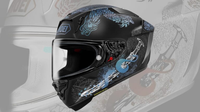 漆黒に映える”美しい輝き”！SHOEI X-Fifteen オロチに新色ブラック×グリーンが追加ラインナップ