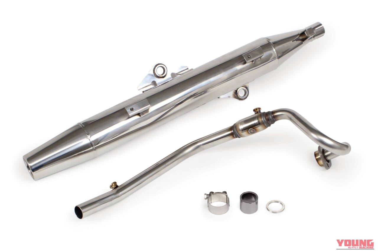 SP武川｜CT125用スポーツマフラー（政府認証マフラー）｜2026年｜政府認証で安心・排気効率アップ! SP武川がCT125用スポーツマフラーを2026年4月に発売、価格は7万2380円