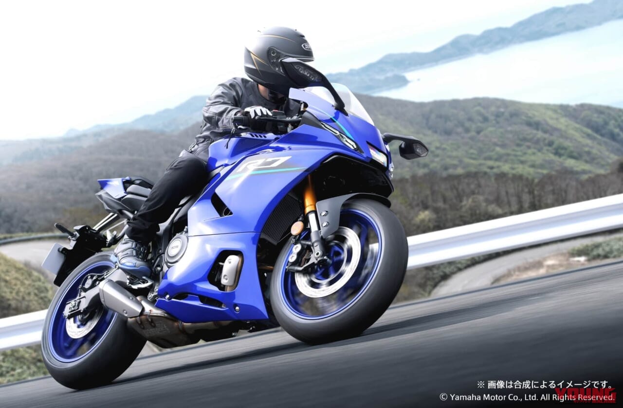 YAMAHA YZF-R7 ABS|スマホナビをメーターに表示! 2026年型ヤマハYZF-R7は足つき向上と最新電子制御で街乗りも快適に