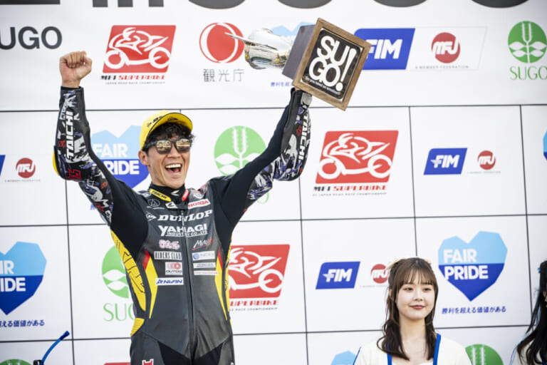 長島哲太｜【ファインダー越しに見た長島哲太×ダンロップの挑戦2026】第2戦SUGOは「クソほど情けない」レース1から一転、レース2で自分らしさを取り戻し表彰台に