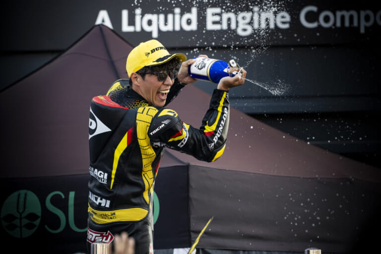 長島哲太|【ファインダー越しに見た長島哲太×ダンロップの挑戦2026】第2戦SUGOは「クソほど情けない」レース1から一転、レース2で自分らしさを取り戻し表彰台に