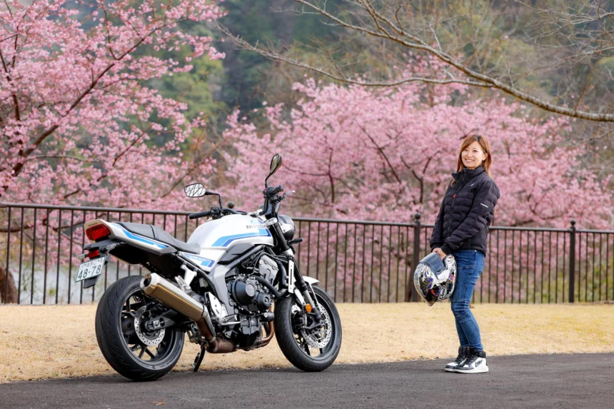 「車体色が好みじゃなくても、今すぐ欲しい!」レーシング女子・岡崎静夏を本気で増車検討させたCB1000Fの魔力