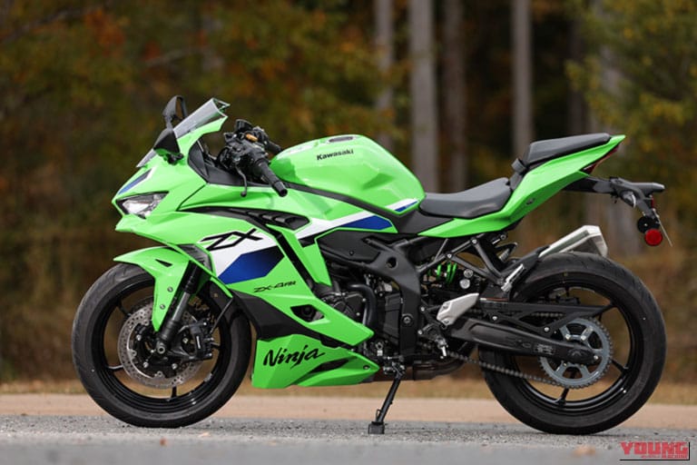 KAWASAKI Ninja ZX-4RR|400ccで121万円は“買い”か? 唯一無二の4気筒「Ninja ZX-4RR」を、レーサー岡崎静夏がストリートでガチ検証!