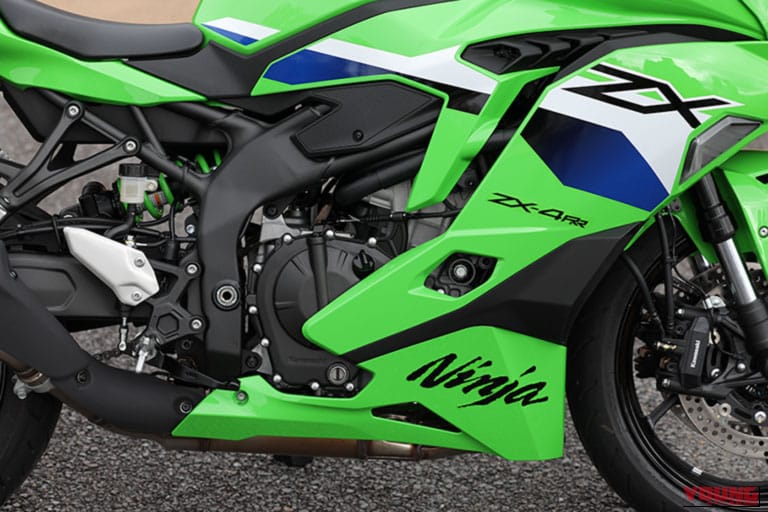 KAWASAKI Ninja ZX-4RR｜400ccで121万円は“買い”か？ 唯一無二の4気筒「Ninja ZX-4RR」を、レーサー岡崎静夏がストリートでガチ検証！