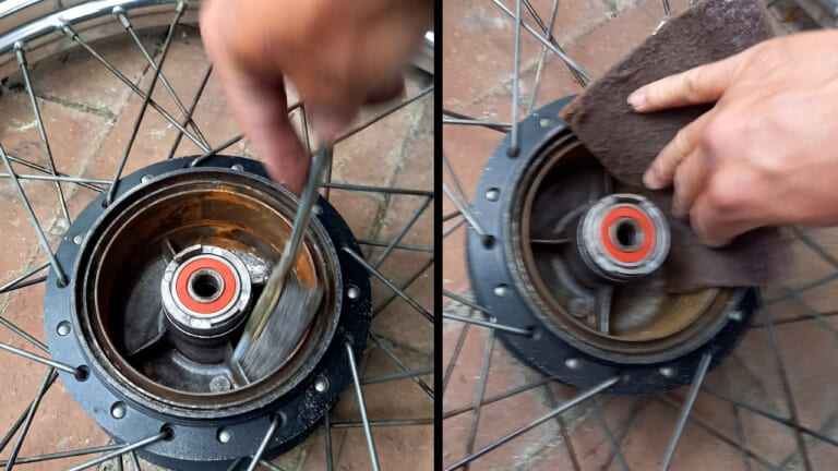 【ドラムブレーキの罠】水も原因も閉じ込める? フロントロックの原因だった“ザリザリの癒着”を自力で解消したら、拍子抜けの真実が判明|【ドラムブレーキの罠】水も原因も閉じ込める? フロントロックの原因だった“ザリザリの癒着”を自力で解消したら、拍子抜けの真実が判明