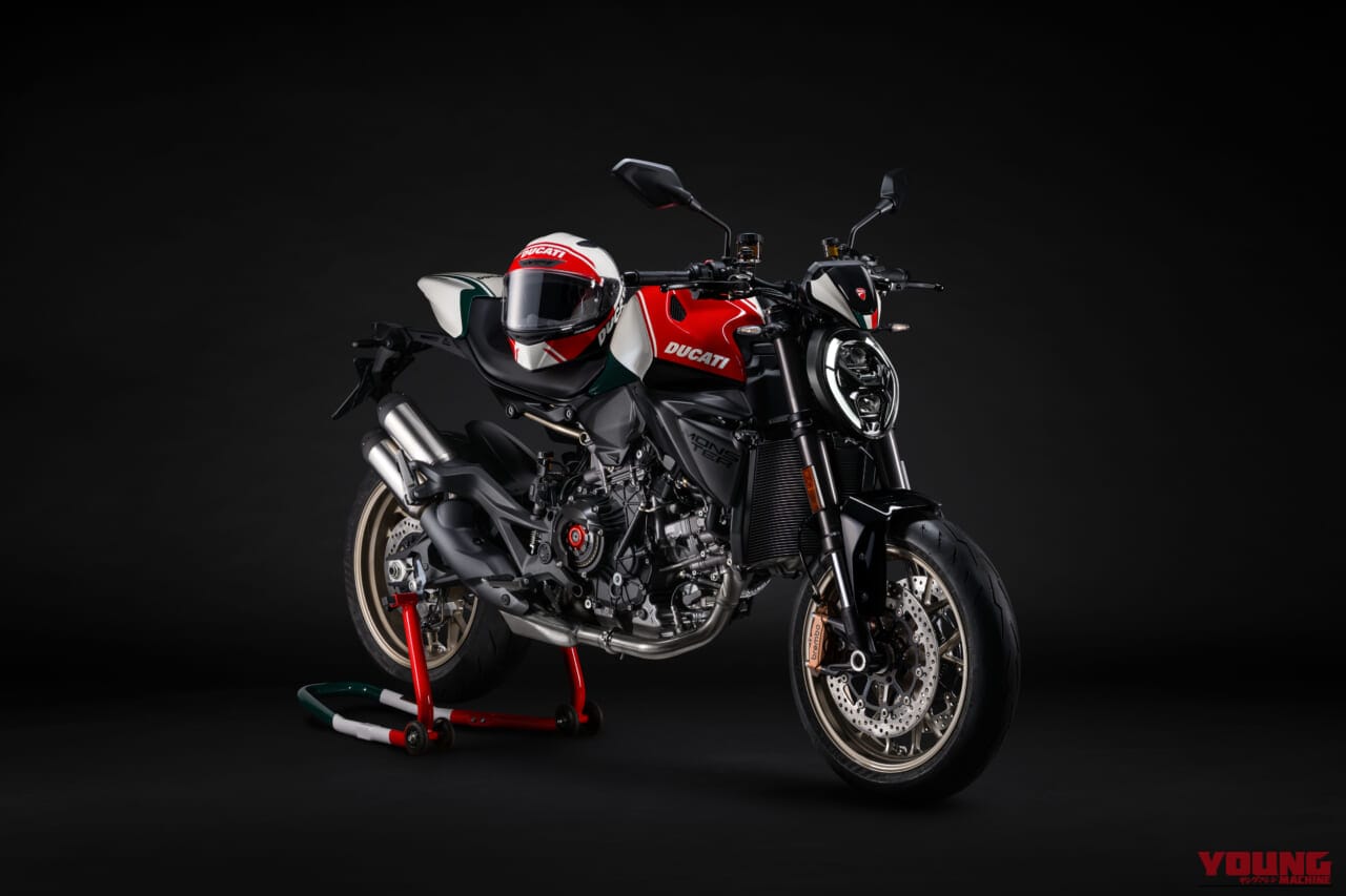 DUCATI Monster 100|【世界各100台限定】ひと目で心奪われるチェンテナリオ・ブロンゾの輝きをガレージに。ドゥカティ100年を象徴する10の宝石「Collezione 100」コレクションが登場