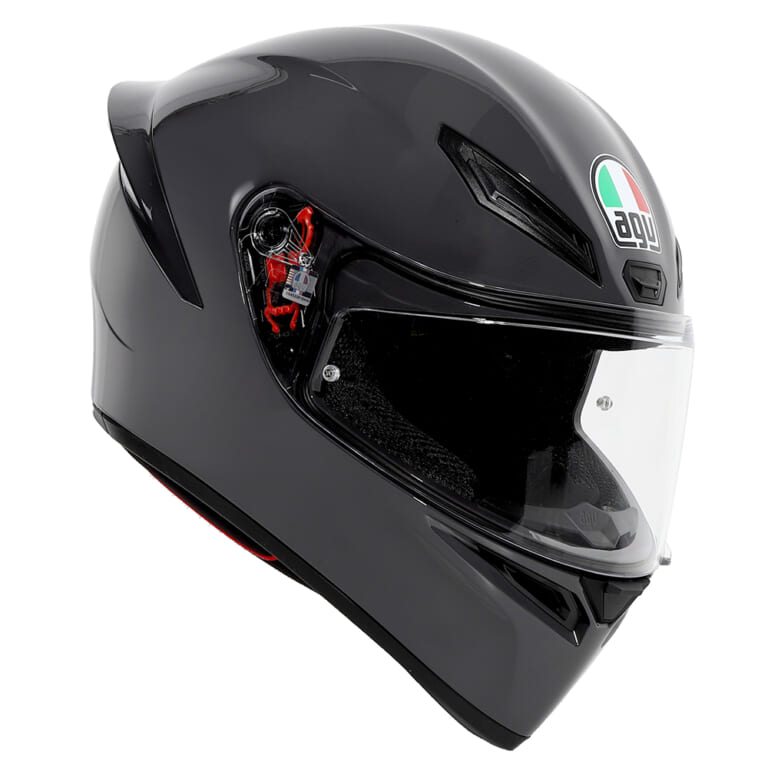 AGV K1 S (EVO GREY)｜AGV『K1 S』に日本専用ソリッドカラー5色が追加！3万円台の高コスパフルフェイス