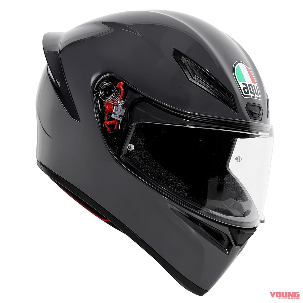 AGV K1 S (EVO GREY)|AGV『K1 S』に日本専用ソリッドカラー5色が追加!3万円台の高コスパフルフェイス