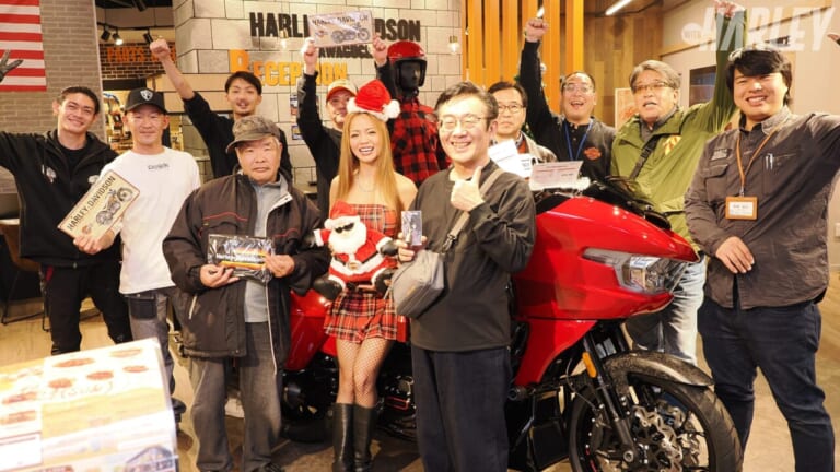 ハーレーダビッドソン川口のイベントで出会った参加者の愛車紹介
