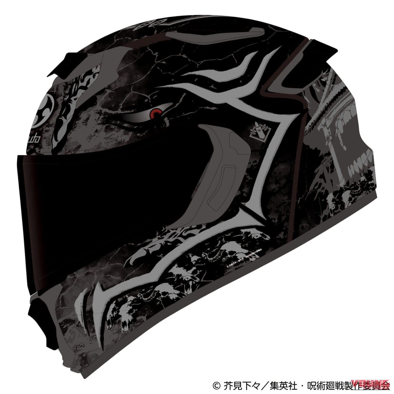 OGK KABUTO KAMUI-5 呪術廻戦｜呪術廻戦ファン必見。虎杖悠仁と宿儺の力強さをまとったカブト「KAMUI-5」数量限定モデル登場。多彩な装備で夏場のツーリングを快適に！
