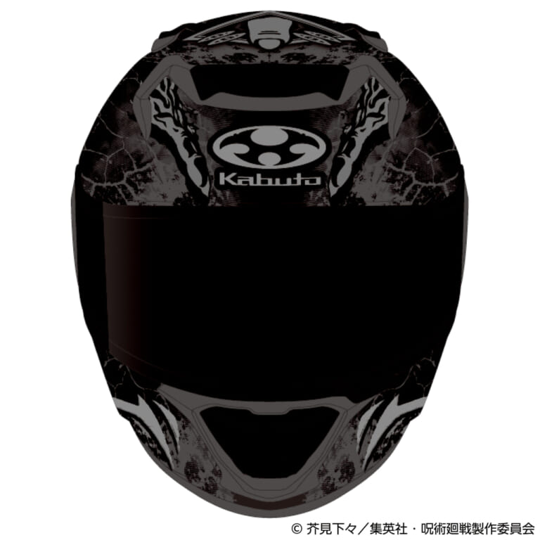 OGK KABUTO KAMUI-5 呪術廻戦｜呪術廻戦ファン必見。虎杖悠仁と宿儺の力強さをまとったカブト「KAMUI-5」数量限定モデル登場。多彩な装備で夏場のツーリングを快適に！