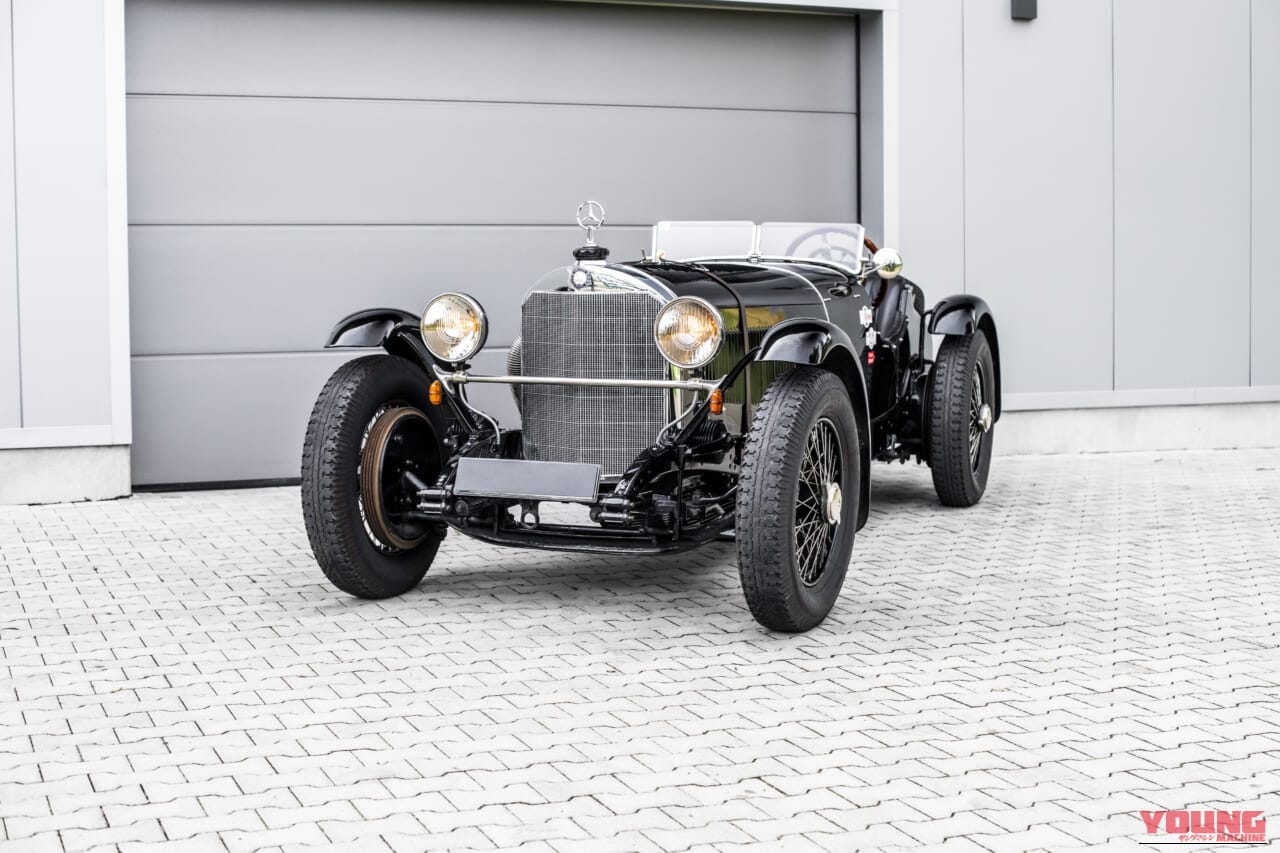 |「実車はこんな感じなんだ…」ルパン三世が飛び乗ろうとしてズッコケるクラシックカー、98年前のメルセデスベンツSSKを紹介。