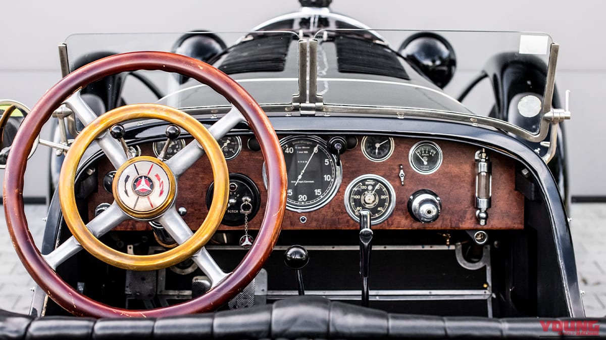 「実車はこんな感じなんだ…」ルパン三世が飛び乗ろうとしてズッコケるクラシックカー、98年前のメルセデスベンツSSKを紹介。