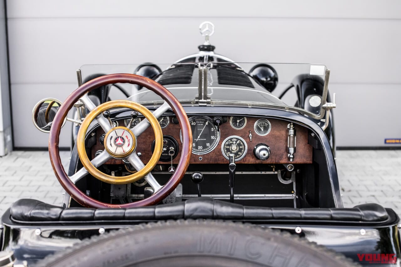 ｜「実車はこんな感じなんだ…」ルパン三世が飛び乗ろうとしてズッコケるクラシックカー、98年前のメルセデスベンツSSKを紹介。