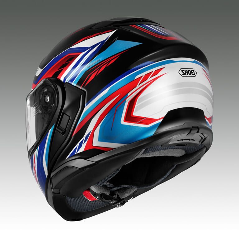 SHOEI NEOTEC 3 VORYX(BLUE/RED)｜SHOEIの最高峰システムヘルメット「NEOTEC3」に待望の新グラフィック『ヴォリックス』登場！