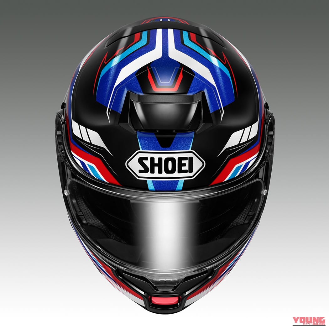 SHOEI NEOTEC 3 VORYX(BLUE/RED)｜SHOEIの最高峰システムヘルメット「NEOTEC3」に待望の新グラフィック『ヴォリックス』登場！